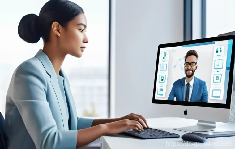 하이브리드 워크의 장기적 비전 - **Prompt 1: The Balanced Future of Work**
"A diverse group of professionals (men and women, vary... 하이브리드 워크의 장기적 비전 - **Prompt 1: The Balanced Future of Work**
"A diverse group of professionals (men and women, vary...