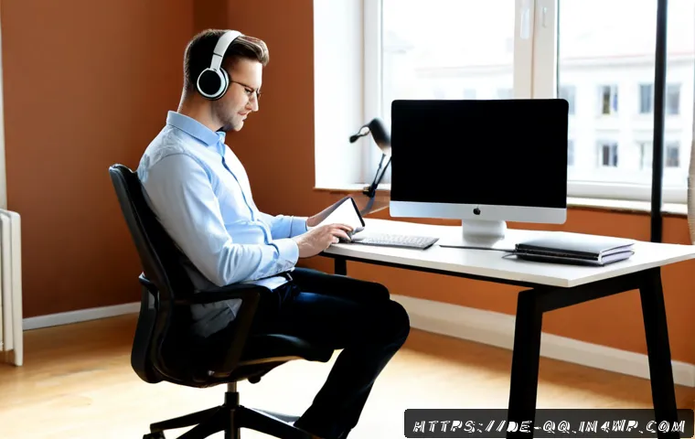 Home 17 하이브리드 근무의 효율성을 높이는 팁 - Photorealistic split-scene of a German professional in a tidy Berlin apartment home office on one si...